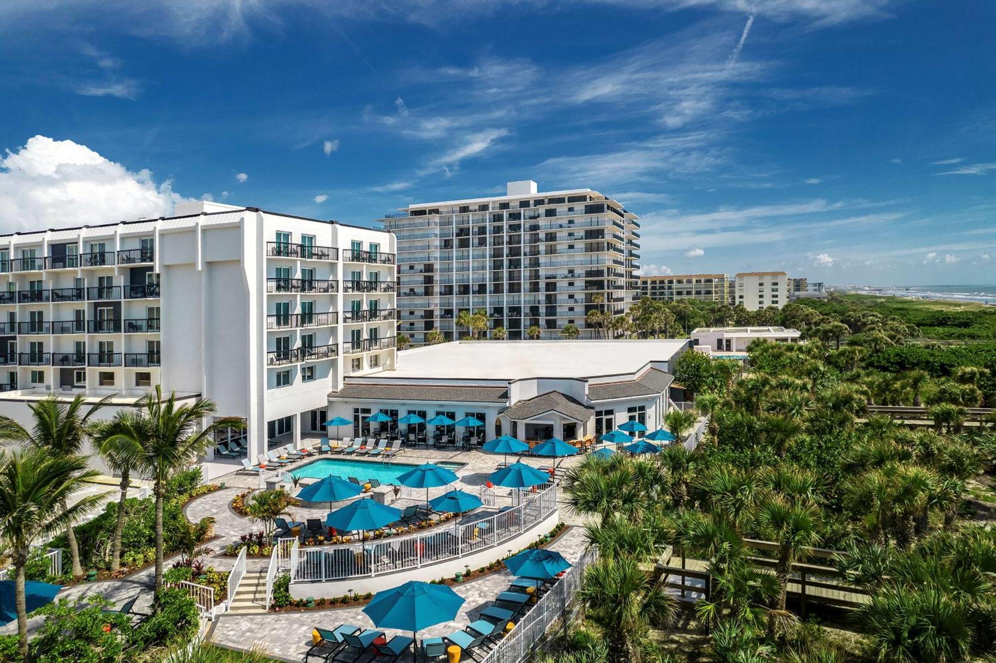 Hilton Garden Inn Cocoa Beach-Oceanfront, Fl Esterno foto